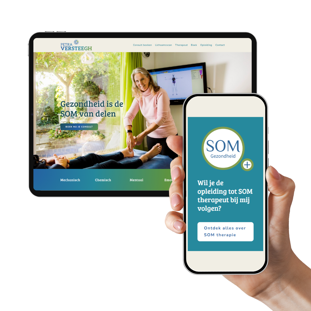 Holistisch webdesign voor therapeuten website
