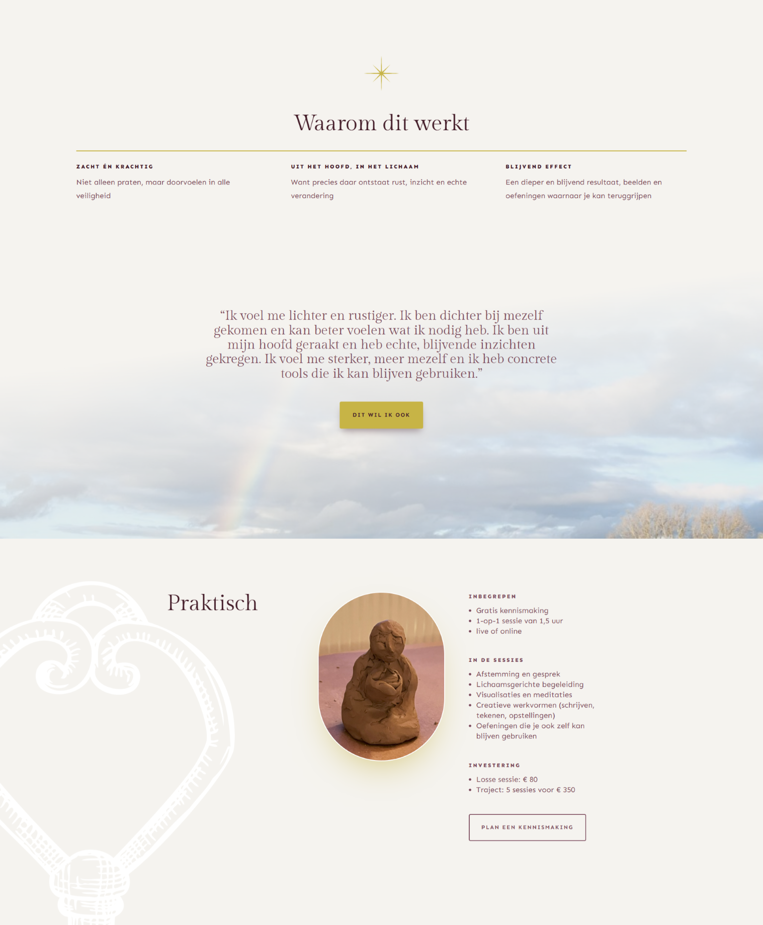 Mooie website coaching Look&Feel